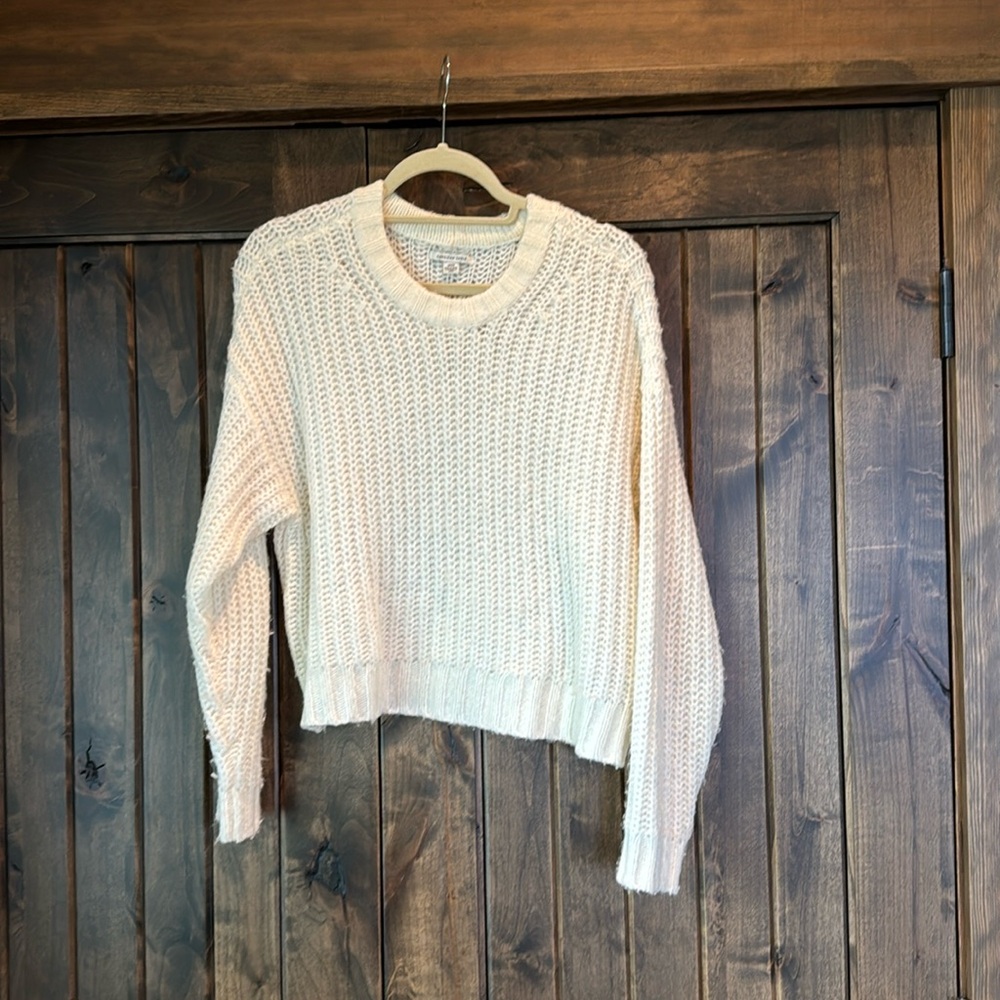 Chunky Knit cropped sweater